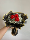 L01 RED LEGO BOUQUET