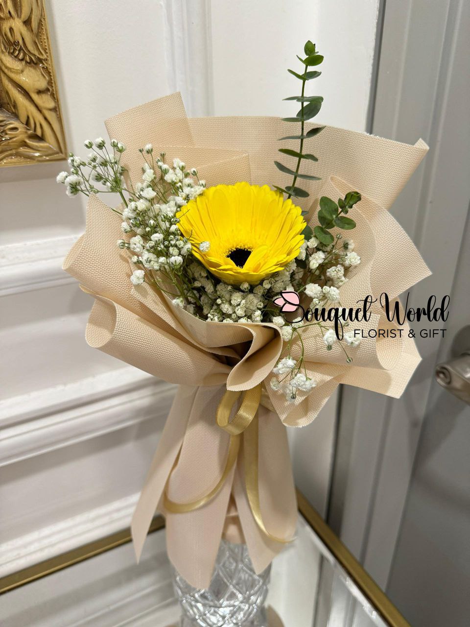 MINI YELLOW DAISY BOUQUET